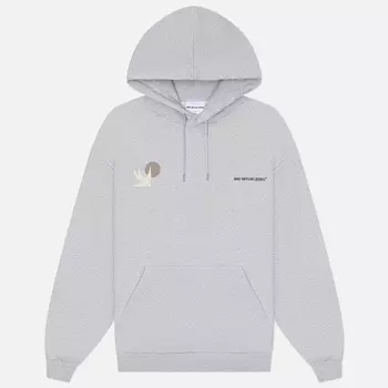 Мужская толстовка MKI Miyuki-Zoku Swallow Hoodie, цвет серый, размер S