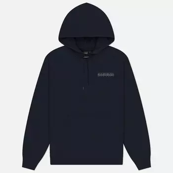 Мужская толстовка Napapijri Albula Hoodie, цвет чёрный, размер XXL