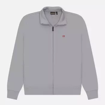 Мужская толстовка Napapijri Balis Full-Zip Summer, цвет серый, размер XL