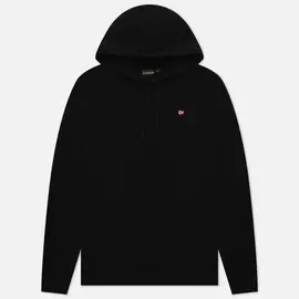 Мужская толстовка Napapijri Balis Hoodie, цвет чёрный, размер XL