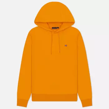 Мужская толстовка Napapijri Balis Hoodie, цвет оранжевый, размер M