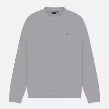 Мужская толстовка Napapijri Balis Summer Crew Neck, цвет серый, размер M