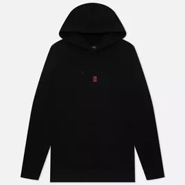 Мужская толстовка Edwin Fortress Collage Hoodie, цвет чёрный, размер S