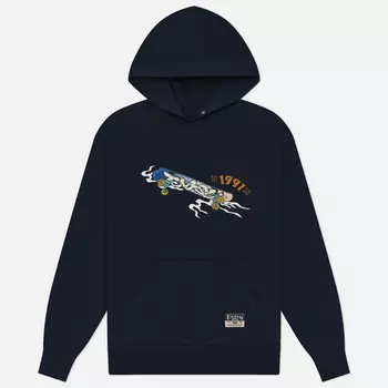 Мужская толстовка Evisu Heritage Ninja Godhead Printed, цвет синий, размер XXL