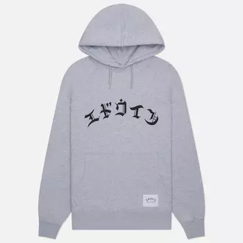 Мужская толстовка Edwin High Life Low Levels Hoodie, цвет серый, размер XXL