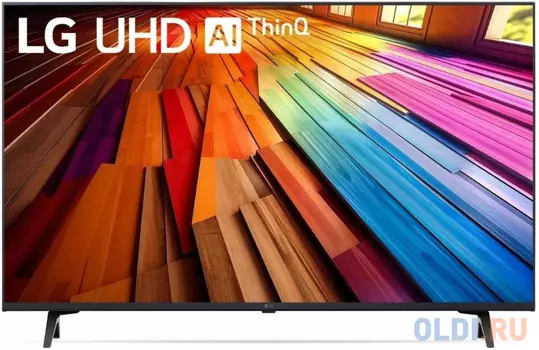 Телевизор LED LG 75" 75UT80006LA.ARUB черный 4K Ultra HD 60Hz DVB-T DVB-T2 DVB-C DVB-S DVB-S2 USB WiFi Smart TV
