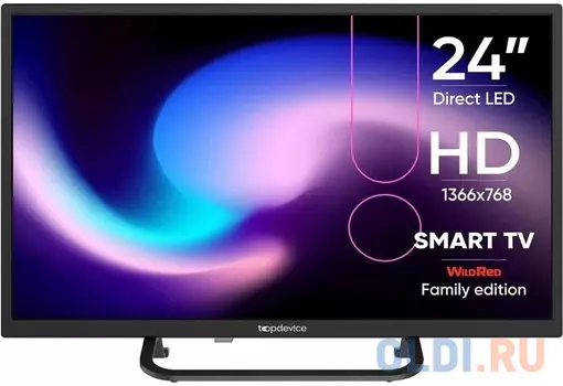 Телевизор TopDevice TDTV24BS02H_BK 24" HD Ready