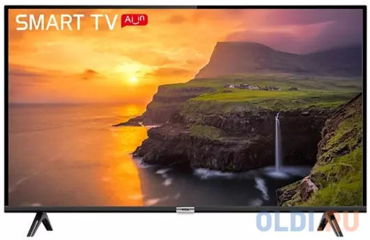 Телевизор 39" TCL L40S6500 черный 1920x1080 60 Гц Wi-Fi Smart TV USB RJ-45 Bluetooth Для наушников