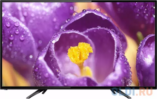 Телевизор 40" Hartens HTV-40F01-T2C/A4/B черный 1920x1080 60 Гц Wi-Fi Smart TV Антенный вход Компонентный Для наушников