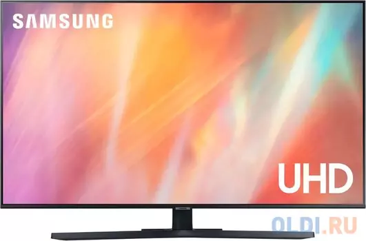 Телевизор 43" Samsung UE43AU7500UXCE черный 3840x2160 60 Гц Smart TV Wi-Fi USB 3 х HDMI RJ-45 Bluetooth