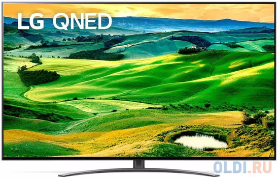 Телевизор 55" LG 55QNED816QA черный 3840x2160 120 Гц Smart TV Wi-Fi 2 х USB RJ-45 Bluetooth 4 х HDMI