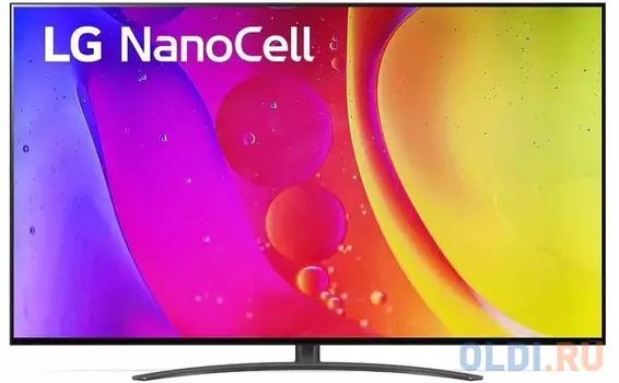 Телевизор 75" LG 75NANO826QB.ARUB серый 3840x2160 60 Гц Smart TV Wi-Fi 2 х USB RJ-45 Bluetooth 4 х HDMI