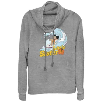 Пуловер с воротником-хомутом и графическим рисунком Disney's Lilo & Stitch Juniors Sisters Forever Licensed Character