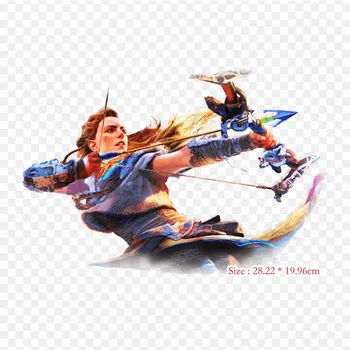 Фигурка Horizon Zero Dawn Horizon Zero Dawn из сплава, термопереносная печать, виниловые нашивки, наклейки для одежды, аппликации «сделай сам», моющиеся нашивки