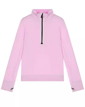 Розовая толстовка из флиса Moncler детская