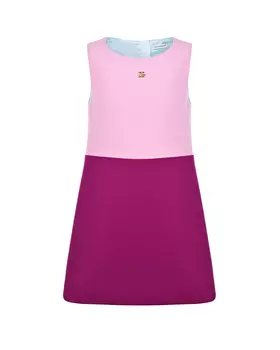 Платье в стиле color block Dolce&amp;Gabbana детское