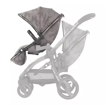 Прогулочный блок для второго ребенка Egg Tandem Seat Camo Grey