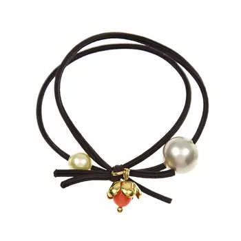 Резинка для волос, коричневая Tais