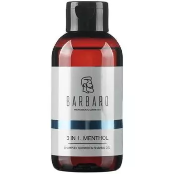 Шампунь-гель 3 в 1 "Menthol", 250 мл