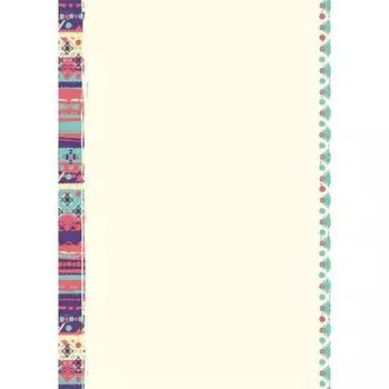 Сменный блок "Boho", 50 листов, нелинованный, 140 х 200 мм