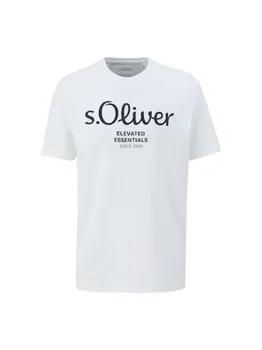 Футболка s.Oliver T-Shirt 1er Pack, белый