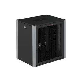 Шкаф настенный 19", 22U SYSMATRIX WP 6622.930 600x600x1040mm (ШхГхВ) дверь перфорированная, черный (RAL 9004/RAL7000)