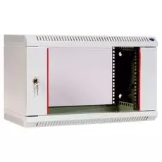 Шкаф настенный 19", 6U ЦМО ШРН-6.480 (600x480), В=365мм, .дверь стекло, [ ]