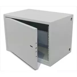 Шкаф настенный 19", 8U Rexant 04-2252 АНТИВАНДАЛЬНЫЙ 600400450мм,(ШxГxВ) RAL 7035