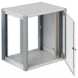Шкаф настенный 19", 9U SYSMATRIX WP 6309.710 600*350 телекоммуникационный, дверь стекло