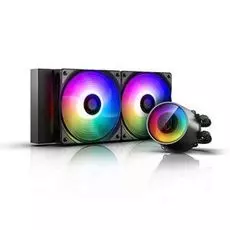 Система охлаждения жидкостная Deepcool Castle 240 RGB V2 LGA20**/1366/115*, TR4/AM*/FM* PWM TDP 165W RET