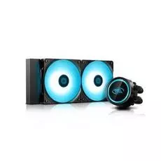 Система охлаждения жидкостная Deepcool GAMMAXX L240 V2 LGA20XX/LGA1366/LGA115X/AM4/AM3/+/AM2/+/FM2/+/FM1 (8шт/кор,TDP 250W, RGB Lighting, Anti-Leak ed