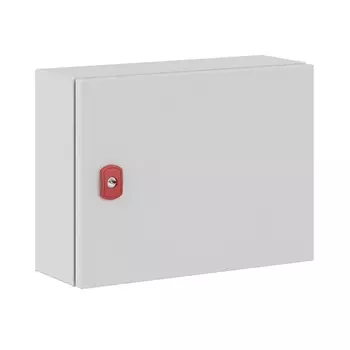 Шкаф навесной DKC R5ST0341 серия ST, с глухой дверью, 300 х 400 х 150мм, IP66, с монтажной панелью, "RAM Block"
