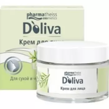 Doliva - Крем для сухой и чувствительной кожи лица, 50 мл