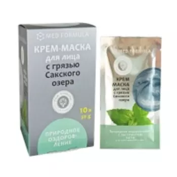 Дом Природы - Крем-маска "Природное оздоровление" для проблемной кожи, 30 г х 10 шт