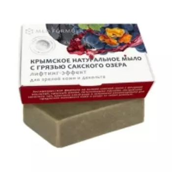 Дом Природы - Мыло на основе грязи Сакского озера, Лифтинг-эффект, 100 г
