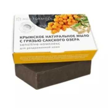 Дом Природы - Мыло на основе грязи Сакского озера, Sensitive-комплекс, 100 г