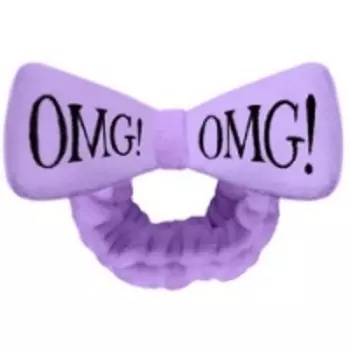 Double Dare OMG! Hair Band - Purple - Бант-повязка для фиксации волос во время косметических процедур, лавандовый