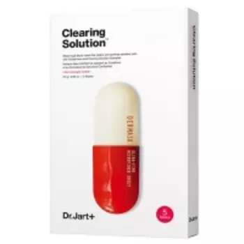 Dr. Jart+ Clearing Solution - Очищающая маска "Капсулы красоты", 27 г х 5 шт