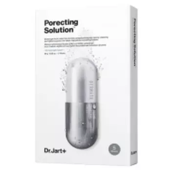 Dr. Jart+ Porecting Solution - Маска для интенсивного очищения и сужения пор "Капсулы красоты", 28 г х 5 шт