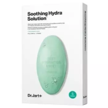 Dr. Jart+ Soothing Hydra Solution - Увлажняющая маска "Капсулы красоты" с алоэ вера, 25 г х 5 шт