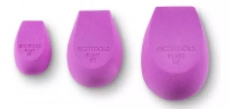 Eco Tools Bioblender Makeup Sponge Trio - Набор биоразлагаемых спонжей для макияжа, 3 шт