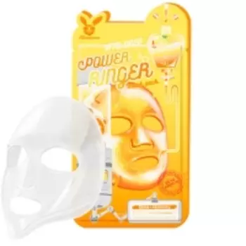Elizavecca Vita Deep Power Ring Mask Pack - Маска для лица тканевая витаминная, 23 мл