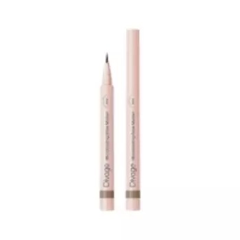 Divage - Стойкий маркер для бровей с эффектом Microblading тон 02