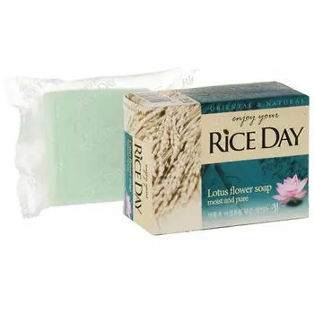 Cj Lion Riceday Мыло туалетное с экстрактом лотоса 100 г (Cj Lion, Мыло Cj Lion)