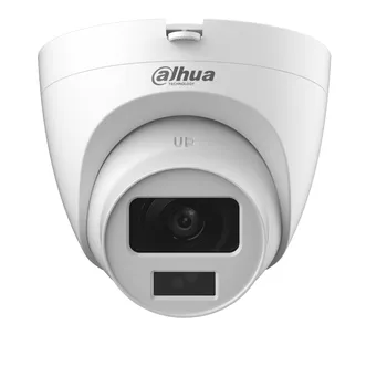 Видеокамера Dahua DH-HAC-HDW1500CLQP-IL-A-0280B-S2 уличная купольная HDCVI с интеллектуальной двойной подсветкой 5Мп; CMOS; объектив 2.8мм