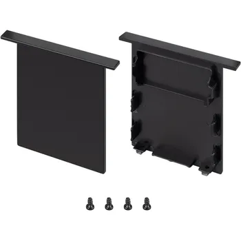 Заглушка SL-LINIA52-3L-F-MIDDLE BLACK глухая (Arlight, Пластик) 044708