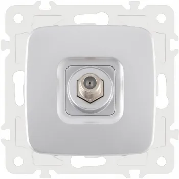 ТВ-розетка Arte Milano am-205 205.42-1.silver