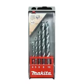 Набор сверл по камню Makita D-41040 4-10мм 5шт