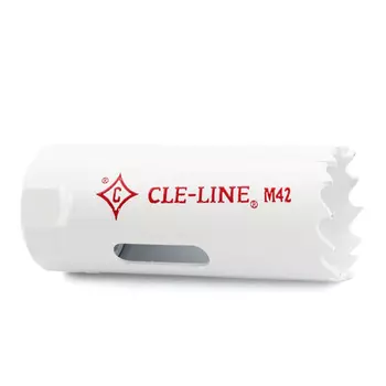 CLE-LINE CL-C26110 Коронка биметаллическая 70 мм, HSS-Co8, 4/6 TPI, Lap 48 мм