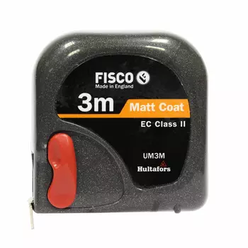 FISCO UM3M Рулетка cтальная крашенная 3 м.*16 мм, Госреестр